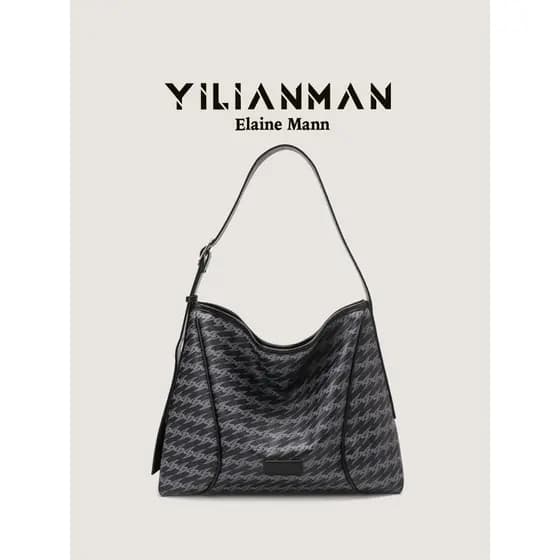 Eleman bolsa feminina Original 2026 verão novo estilo solto sentir preguiçoso sacola nicho Design bolsa mensageiro de om