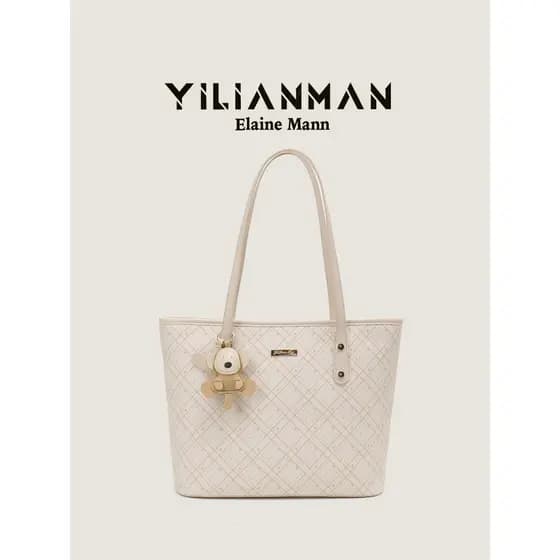 Eleman bolsa feminina Original High-End Commuter grande bolsa Tote 2026 novo estilo nicho Design na moda bolsa de ombro