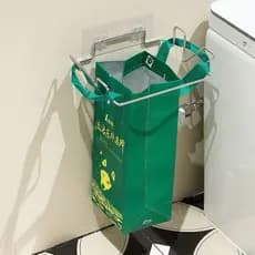 Lixeira de parede para banheiro, Rack de lixo dedicado de aço inoxidável para banheiro doméstico 2026 novo estilo minima