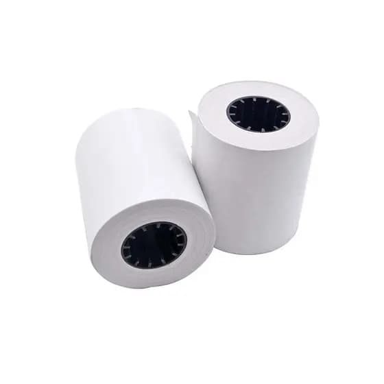 1 tubo 4 rolos de papel térmico Synnex/Qinglian 57x50 57 * 50 papel de impressão de ingressos pequenos para supermercado