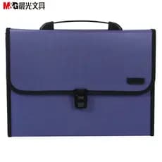 Chenguang 90959 Órgão Bolsa 12 Grade Informações Bolsa A4 Arquivo Multifuncional Bolsa Fechadura Portátil Escritório Bol