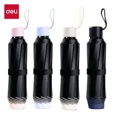 Poderoso guarda-chuva triplo chuva ou chuva protetor solar de vinil de dupla utilização moda criativa All-Match 8 ossos