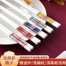 2025 novo estilo Jingdezhen pauzinhos de cerâmica doméstico High-End antibacteriano Anti-mofo uma pessoa uma