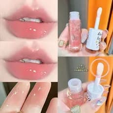Abelha óleo labial brilho de água vidro transparente brilho labial reparação seco rachado Peeling cuidados com os lábios
