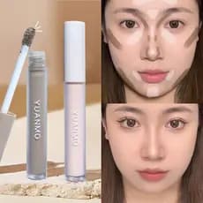 Xiaoyu Haitang recomendado contorno líquido alto brilho sombra líquido contorno vara esconder manchas olheiras silhueta