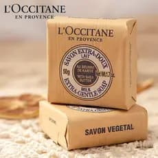 L'Occitane Sabonete Lembrança 50g L'Occitane Sabonete Manteiga de Karité 100g Sabonete Verbena Sabonete Flor de Cerejeir