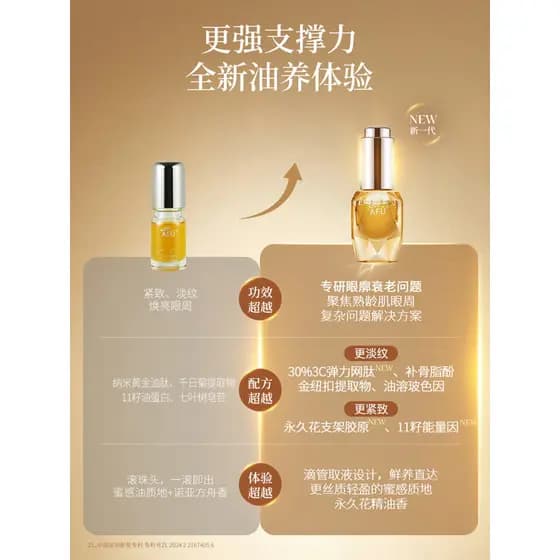 Novo produto!Afu 11 Cetro de Sementes Óleo para os Olhos Tipo Roll-On Óleo Essência para os Olhos Hidratante Firmador An