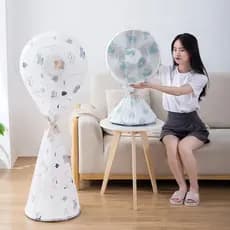Capa de ventilador elétrico capa anti-poeira capa protetora de ventilador elétrico Vertical piso com tudo incluído lâmin