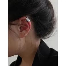 Srrhyn Retro estilo Hong Kong clipe de orelha sem piercing feminino 2024 novo estilo de venda quente moda orelha osso cl
