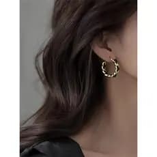 Srrhyn Xiaoxiangfeng Brincos Nicho Design High-End Influencer 2024 Novo Estilo Brincos Requintados da Moda