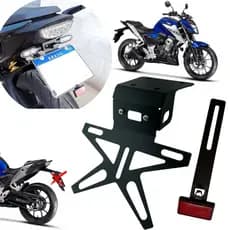 Eliminador De Rabeta Cb 300f Twister Suporte De Placa Fixo Para Honda 2023 Em Diante