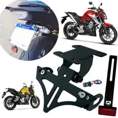 Eliminador De Rabeta CB 300f twister Articulado  Suporte Placa articulavel Honda CB-300-f