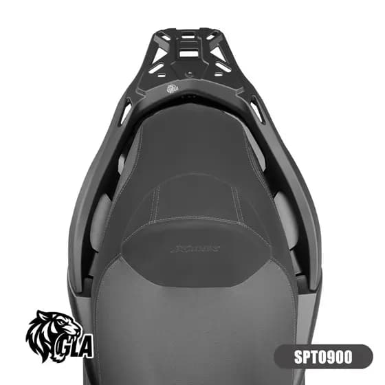 Suporte De Bau X-max 300 / Xmax 250 Scam Bagageiro Liga Leve