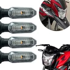 Kit 4 Setas Led Cbx 250 Twister Até 2008 Para Modelo Honda Pisca Cbx-250 Alta Qualidade