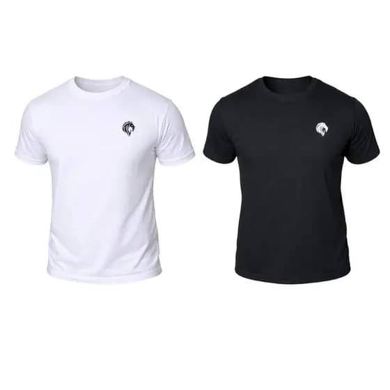Kit 2 Camisetas Slim Fit 100% Algodão Lions | Economize Comprando em Kit