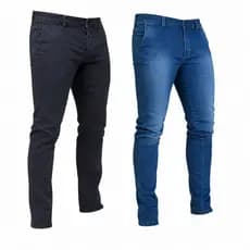Kit 2 Calça Masculina Jeans Slim Skinny Lycra Jeans Masculino Moda Masculina 2026 Tendência
