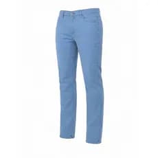 Calça Jeans Masculina Slim Azul Claro C Elastano Original Premium