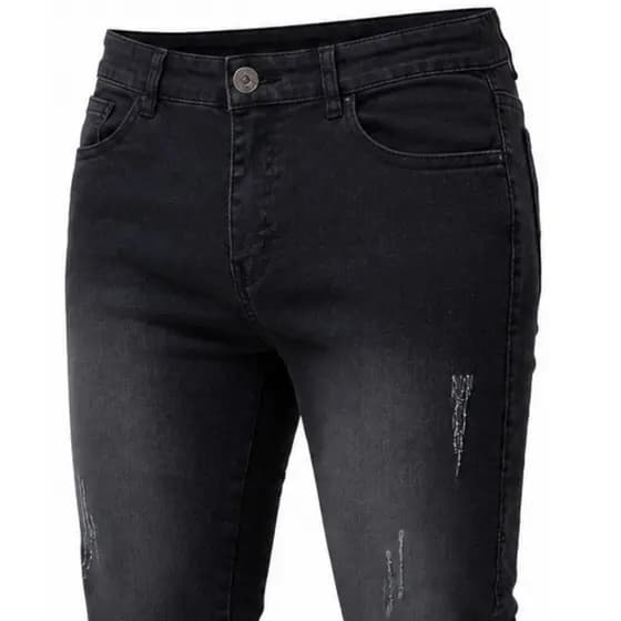 Calça Masculina Jeans Lycra Elastano Premium Casual Moda 2026 Estilosa Sarja Trabalho Versátil.