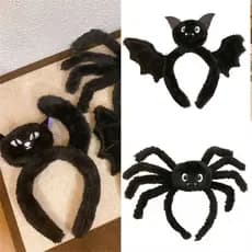 Cap Bat Feline Arachnid Acessório De Cabelo Faixa Leve Para Desfiles De Festas