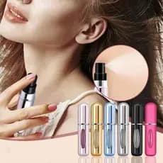 Recipiente Portátil para Perfume 5ml Recarregável com Várias Cores