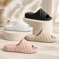 PANTUFAS FEMININAS CONFORTÁVEIS ​​DISPONÍVEIS EM 4 CORES.