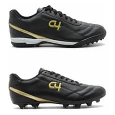Kit 2 Futebol Contendo Uma Chuteira Society + Chuteira Campo