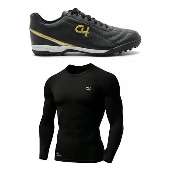 Kit Society + Camisa Dry Fit Esportivo Futebol
