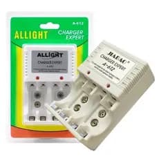 Carregador De Pilha Aa Aaa Bateria 9v Recarregável Bivolt