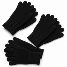 Kit 3 Pares Luvas de L茫 Inverno T茅rmicas Antifrio Toque Macio Conforto M谩ximo Unissex Uso Di谩rio.