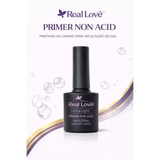 Primer sem Ácido Real Love light 8ml UV Led