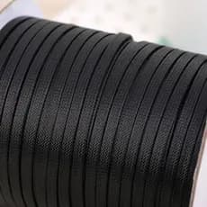 Corda de cera coreana plana 4MM acessórios de roupas tecido coreano fita de fio de cera fita de fábrica/fita/fita versão
