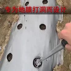 Novo perfurador de filme filme agrícola capina pano estufa plantio vegetal buraco perfuração perfuração perfuração filme
