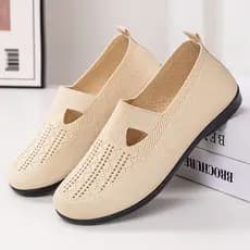 Sapatos femininos primavera verão velho pequim sapatos de pano único sapatos sola macia antiderrapante respirável leve s