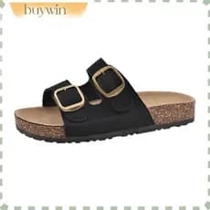 Sandália Papete Beira Rio Feminina Birken Conforto Fivela LeveFabrica Propria