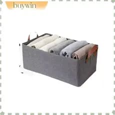 KIT1~KIT15 Caixa De Armazenamento De Roupas Arrumados Grade Para Íntimas E Calças P/gaveta Multiuso Dobrável
