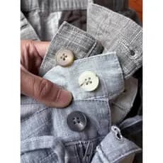 Lavar desgastado!Material de linho!!Verão Micro-elástico Retro solto em linha reta homens mulheres casa calças casuais