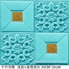 Papel de parede 3D tridimensional autoadesivo, adesivos de parede, papel de parede para quarto, painel macio de espuma p