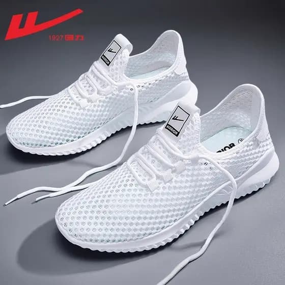 Puxar para trás sapatos masculinos de Shanghai sapatos de rede 2026 novo estilo verão malha respirável leve sola macia s