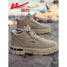 Puxar para trás Martin botas masculinas 2025 outono inverno novo estilo esportes ao ar livre lazer caminhadas sapatos ma