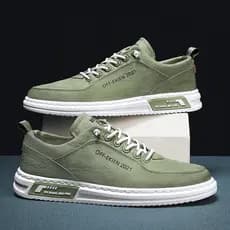 Sapatos da moda masculinos 2023 novo estilo sapatos masculinos versão coreana tênis masculino seda gelo respirável All-M