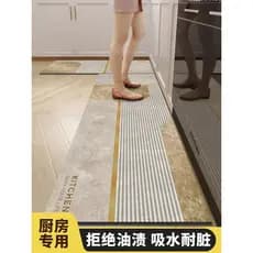 Tapetes de cozinha absorvem água antiderrapante anti-óleo limpável descartável banheiro pés tapetes lama diatomácea faze