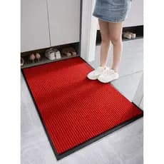 Porta de entrada tapete porta cortável pé esteira escadas corredor absorver água Anti-deslizamento tapete de porta domés