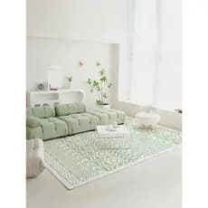 Tapete sala de estar quarto mesa café cobertor b & b estilo fresco menina verde sofá casa quarto cabeceira tapete