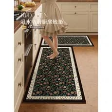 Diatom lama estilo Retro tapete de cozinha 2026 novo estilo absorver água de secagem rápida doméstico antiderrapante tap