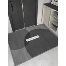 Tapete de porta de entrada, resistente à sujeira, descartável, luz doméstica, luxo, Premium, porta de entrada, absorve á