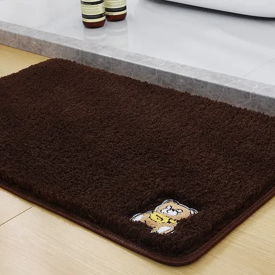 Tapetes absorventes para banheiro, tapetes antiderrapantes para porta de banheiro, entrada, quarto, casa, banheiro
