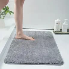 Tapetes absorventes para banheiro, tapetes para porta de quarto doméstico, banheiro, antiderrapante, banheiro, pequeno