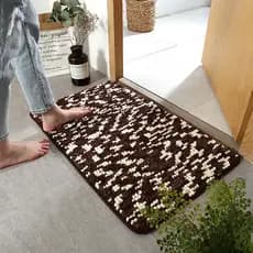 Tapete absorvente para banheiro, banheiro, antiderrapante, porta doméstica, sala de estar lMBu77