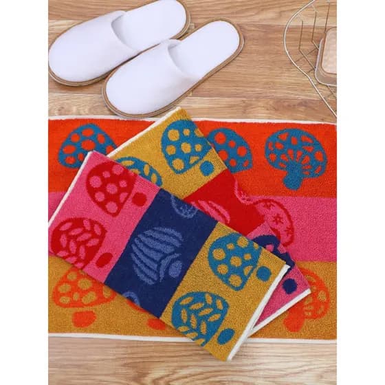 Porta doméstica toalha de chão cozinha banheiro tapete antiderrapante Super absorvente toalha de pé do banheiro tapete d