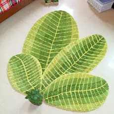 Tapetes de banheiro para casa, absorvente, banheiro, quarto, porta de entrada, verde, fresco, antiderrapante, para pés